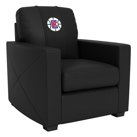 Dreamseat Silver Club Chair with Los Angeles Clippers Primary Logo XZ7759002CHCDBK-PSNBA31012